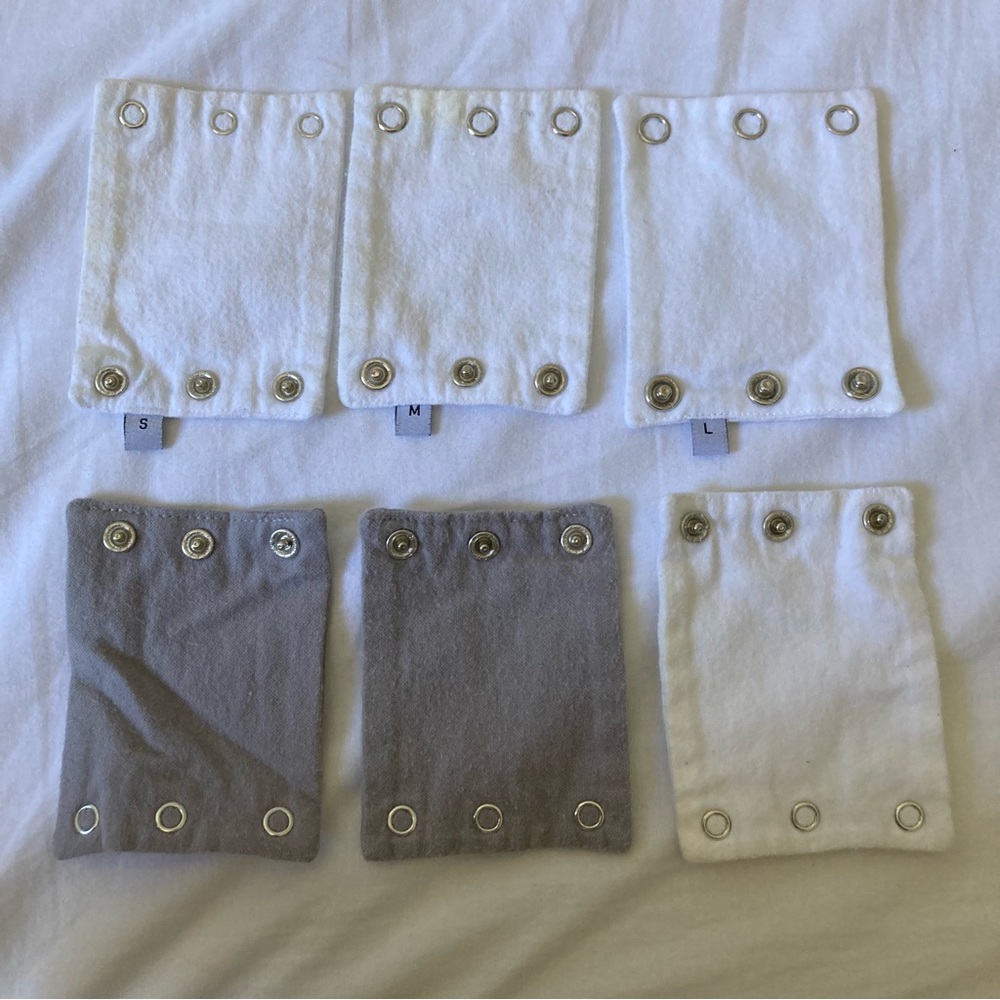 Six Onesie Extenders